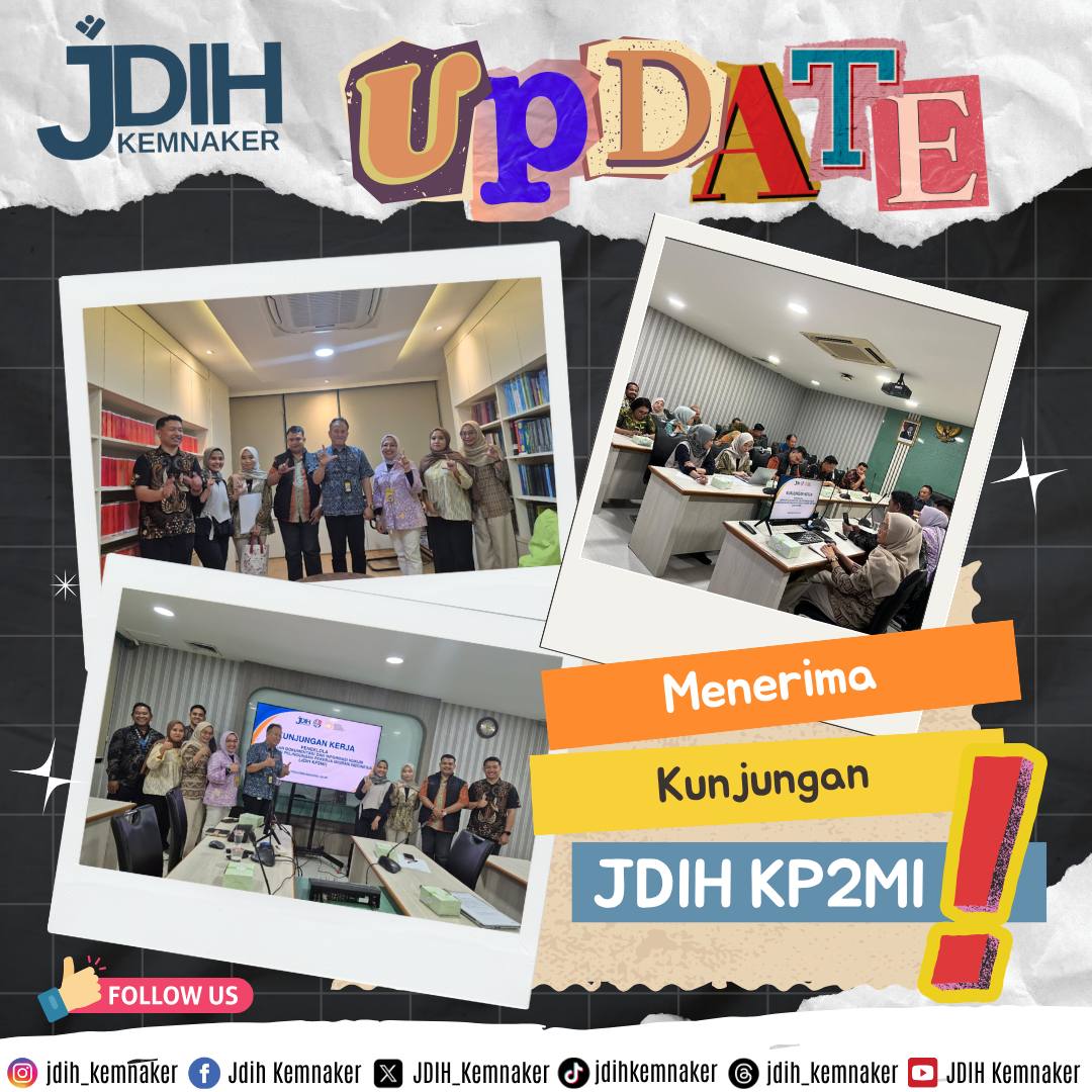 Sinergi Teknis JDIH Kemnaker dengan JDIH KP2MI